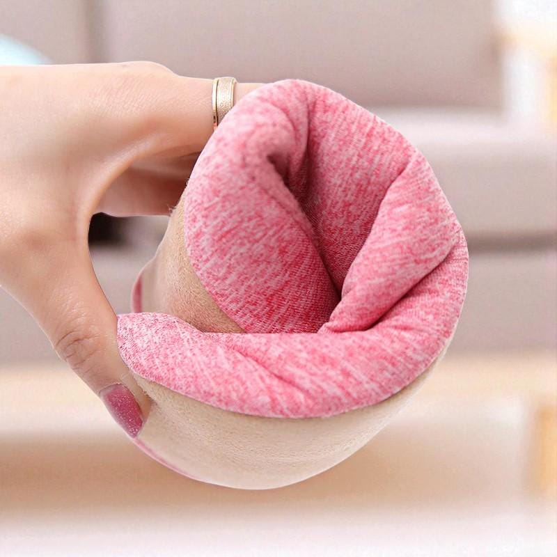 Women’s Classic Faux Fur Indoor Slippers – Insulated Plush Home Slides with Non-Slip Sole